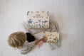 Load image into Gallery viewer, Personalisierte Erinnerungskiste mit Meerestieren | Zum aufbewahren und dekorieren | Geschenkidee zur Taufe oder Geburt by Woodlandkid - Erinnerungskisten - Boxes & Bins