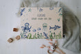 Load image into Gallery viewer, Personalisierte Erinnerungskiste mit Meerestieren | Zum aufbewahren und dekorieren | Geschenkidee zur Taufe oder Geburt by Woodlandkid - Erinnerungskisten - Boxes & Bins
