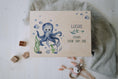 Load image into Gallery viewer, Personalisierte Erinnerungskiste "Krake" | Zum aufbewahren und dekorieren | Geschenkidee zur Taufe oder Geburt by Woodlandkid - Erinnerungskisten - Boxes & Bins
