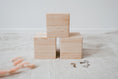 Load image into Gallery viewer, Personalisierte Spardose Holz mit bunten Tieren | Geschenkidee zur Geburt & Geburtstag | Zum aufbewahren und dekorieren by Woodlandkid - - Boxes & Bins