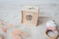 Load image into Gallery viewer, Personalisierte Spardose Holz mit bunten Tieren | Geschenkidee zur Geburt & Geburtstag | Zum aufbewahren und dekorieren by Woodlandkid - - Boxes & Bins