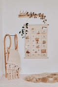 Load image into Gallery viewer, Adventskalender Kinder zum Befüllen, personalisiert mit Namen | Stoff Weihnachtskalender Baumwolle 90x60 cm | Geschenk Geschwister by Woodlandkid - Christmas - Advent Calendars