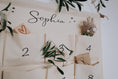 Load image into Gallery viewer, Adventskalender Kinder zum Befüllen, personalisiert mit Namen | Stoff Weihnachtskalender Baumwolle 90x60 cm | Geschenk Geschwister by Woodlandkid - Christmas - Advent Calendars