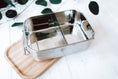 Load image into Gallery viewer, personalisierte Lunchbox aus Edelstahl mit Holzdeckel | Brotdose für Kinder | Krümelmonster