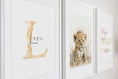 Bild in Galerie-Betrachter laden, Löwe Wandbilder Set oder einzeln mit Name personalisiert, Poster Kinderzimmer Geschenk Tiere Bilder Kinder Babyzimmer Wanddeko Kunstdruck