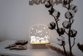 Load image into Gallery viewer, Nachtlicht personalisiert mit "Woodlandfriends" aus Holz und Acryl, geeignet für Kleinkinder und Kinderzimmer, Geschenkideen für Kinder
