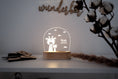 Load image into Gallery viewer, Personalisiertes Nachtlicht "Giraffe" aus Acryl, Geschenke zur Geburt, Taufgeschenk, Kinderzimmer Lampe, persönliches Geburtstagsgeschenk