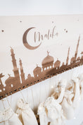Bild in Galerie-Betrachter laden, personalisierter Ramadan Kalender im Moschee Motiv, Ramadankalender aus Holz für Kinder, Persönliche Geschenkidee zum Fastenmonat