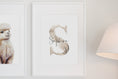 Bild in Galerie-Betrachter laden, Lama Wandbilder Set oder einzeln mit Name personalisiert, Wohndeko Kinderzimmer Geschenk Deko Wand Bilder Babyzimmer Wanddeko Kunstdruck