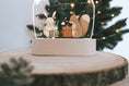 Bild in Galerie-Betrachter laden, Schlummerlicht aus Holz mit Acrylglas mit weihnachtlichem buntem Tiermotiv personalisierbar
