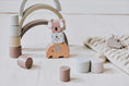 Bild in Galerie-Betrachter laden, Balancespiel - Geschenk zur Geburt Junge und Mädchen, motorisches Taufgeschenk zur Förderung der , Zug personalisiert by Woodlandkid - - Baby & Toddler Toys
